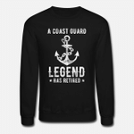 A Coast Guard Legend Has Retired  Unisex Crewneck Sweatshirt