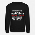 I Was Going To Be A Trump Voter For Halloween  Unisex Crewneck Sweatshirt