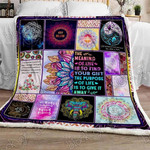 The Meaning Of Life Mandala GS-CL-LD3010 Sherpa Fleece Blanket - 1