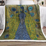 Mandala Peacock XL2604321CL Fleece Blanket - 1