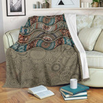 Ethnic Wave Mandala GS-CL-DT0201 Sherpa Fleece Blanket - 1