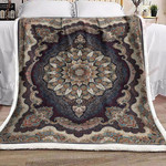 Mandala Floral YU1504677CL Fleece Blanket - 1