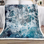Mandala Ocean NP1911071F Fleece Blanket - 1