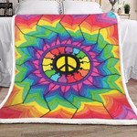 Peace Mandala GS-CL-DT2506 Sherpa Fleece Blanket - 1