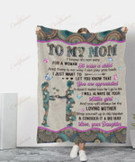 Mandala To My Mom My Loving Mother YC1009089CL Fleece Blanket - 1
