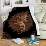 Dragon Mandala XL2203425CL Fleece Blanket - 1