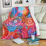 Colorful Circle Mandala XP2510030CL Fleece Blanket - 1