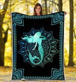 Mermaid Mandala YC1309046CL Fleece Blanket - 1