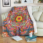 Life With Colors Mandala CLH0912241F Fleece Blanket - 1
