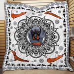 Dog Mandala KC2509282CL Quilt Blanket - 1