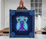 Owl Mandala Art YW2801685CL Quilt Blanket - 1