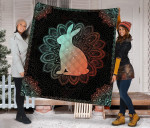 Rabbit Mandala NC0401098CL Quilt Blanket - 1