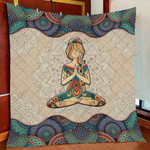Yoga Mandala Gift XL2303174CL Quilt Blanket - 1