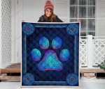 Dog Mandala Art YW2801339CL Quilt Blanket - 1