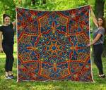 Bohemian Indian Mandala CLH3110148Q Quilt Blanket - 1