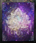 Lotus Mandala Galaxy YC0807070CL Quilt Blanket - 1
