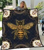 Mandala Spirit Bee Queen YQ3003408CL Quilt Blanket - 1