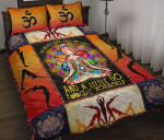 Hatha Yoga Mandala Color YQ1503024CL Quilt Bed Set - 1