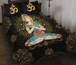 Yoga Symbol Mandala YQ1503017CL Quilt Bed Set - 1