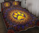 Dog Paw Mandala Magic YW2601426CL Quilt Bed Set - 1