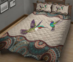 Wonderful Hummingbird Mandala XA1501289CL Quilt Bed Set - 1