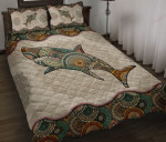 Shark Mandala Vintage XL0604181CL Quilt Bed Set - 1