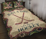 Hockey Mandala YW0102761CL Quilt Bed Set - 1