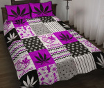 Cannabis Mandala Galaxy YW0302313CL Quilt Bed Set - 1