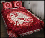 Dragon Christmas Mandala YW0804394CL Quilt Bed Set - 1