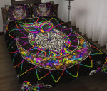 Trippy Owl Mandala YW0602546CL Quilt Bed Set - 1