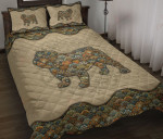 Mandala Bulldog YW0402148CL Quilt Bed Set - 1