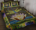 Dragonfly Mandala Style YW1905295CL Quilt Bed Set - 1