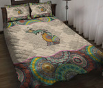 Awesome Michigan Mandala XA1501332CL Quilt Bed Set - 1