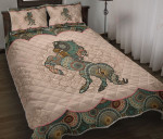 Horse Mandala YW0202051CL Quilt Bed Set - 1
