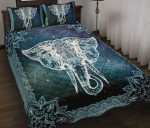 Elephant Mandala Galaxy Star YW2901292CL Quilt Bed Set - 1