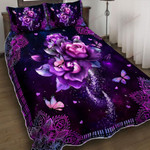 Mandala Roses YW0606535CL Quilt Bed Set - 1