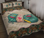 Crochet Vintage Mandala YW2601304CL Quilt Bed Set - 1