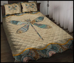 Dragonfly Mandala YW0804400CL Quilt Bed Set - 1