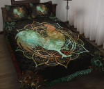 Chicken Mandala Watercolor Inspo YW2601280CL Quilt Bed Set - 1