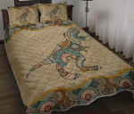 T-Rex Mandala YW0801667CL Quilt Bed Set - 1
