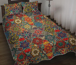 Mandala Star Bohemian Pattern YW1601632CL Quilt Bed Set - 1