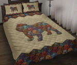 Mandala Bulldog YW0402147CL Quilt Bed Set - 1