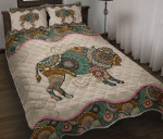 Vintage Mandala Bison YW0602660CL Quilt Bed Set - 1