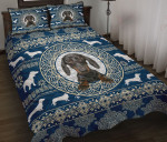 Dachshund Mandala Pattern YW2501379CL Quilt Bed Set - 1