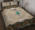 Roller Skating Vintage Mandala YW0502261CL Quilt Bed Set - 1