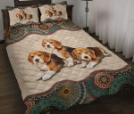Beagle Mandala YW2201591CL Quilt Bed Set - 1