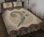 Bass Clef Mandala YW1805600CL Quilt Bed Set - 1