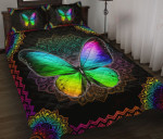 Butterfly Colorful Mandala YW2201786CL Quilt Bed Set - 1
