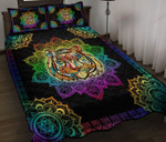 Colorful Mandala Tiger YW0804353CL Quilt Bed Set - 1