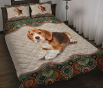 Beagle Mandala YW2201596CL Quilt Bed Set - 1